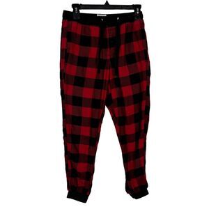 American Eagle Buffalo Red Black Plaid Check Sleep PJ Pajama Pants Women’s XS